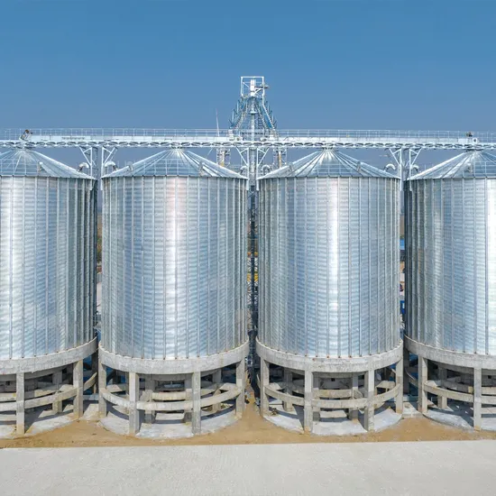 Corrugated Steel Feed Silo for Livestock Grain Storage